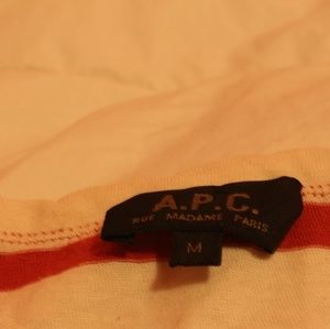 A.P.C women's striped shirt